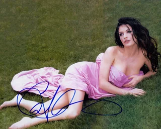 Catherine Zeta Jones autograph