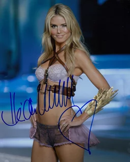 Heidi Klum autograph
