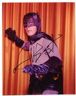Adam West autograph