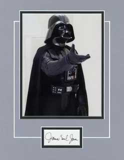 Darth Vader autograph