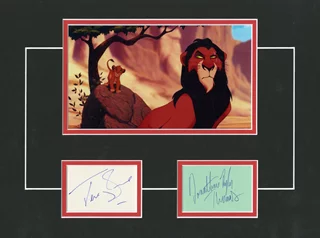 The Lion King autograph