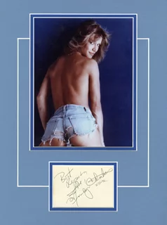 Marilyn Chambers autograph