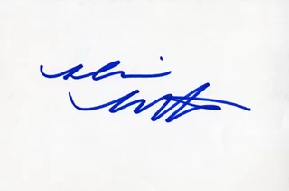 Alexis Arquette autograph