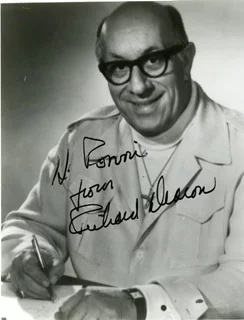 Richard Deacon autograph