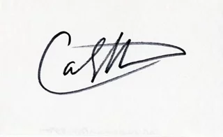 Carlos Santana autograph