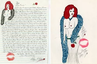 Blaze Starr autograph