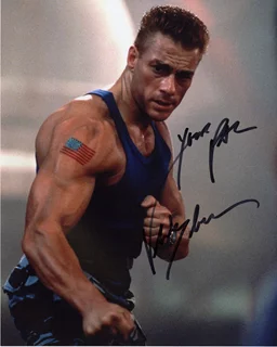 Jean-Claude Van Damme autograph