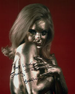 Shirley Eaton autograph