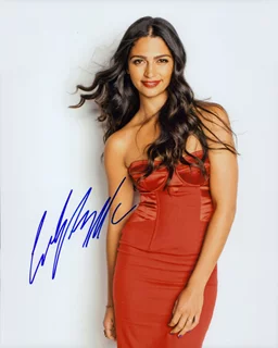 Camila Alves autograph