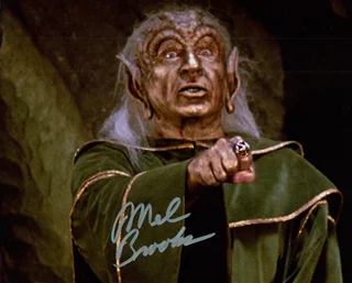 Mel Brooks autograph