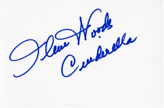 Ilene Woods autograph