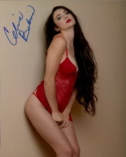Celina Bobina autograph