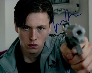 Harris Dickinson autograph