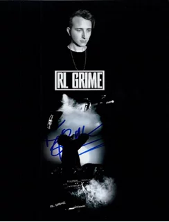 RL Grime autograph