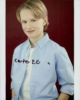 Carter Evancic autograph