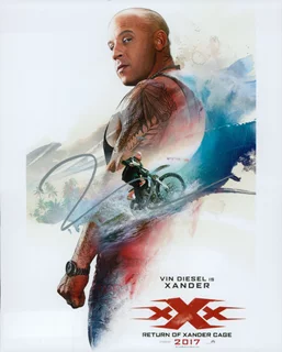 Vin Diesel autograph