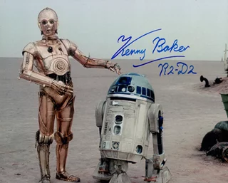 Kenny Baker autograph
