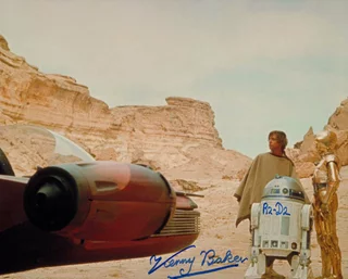 Kenny Baker autograph