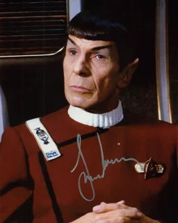 Leonard Nimoy autograph