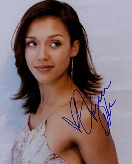 Jessica Alba autograph