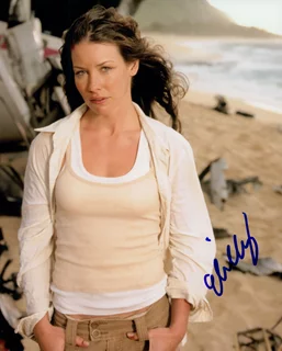 Evangeline Lilly autograph