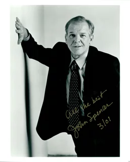 John Spencer autograph