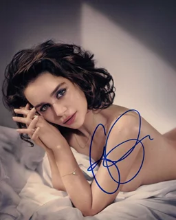 Emilia Clarke autograph