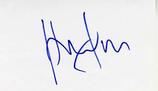 Harrison Ford autograph