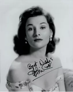 Adrienne Corri autograph