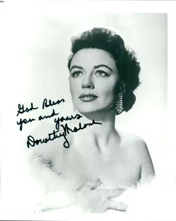 Dorothy Malone autograph