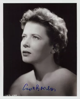 Cornell Borchers autograph