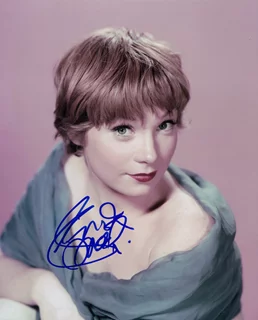 Shirley MacLaine autograph