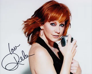Reba McEntire autograph