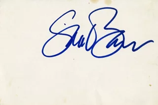 Saul Bass autograph