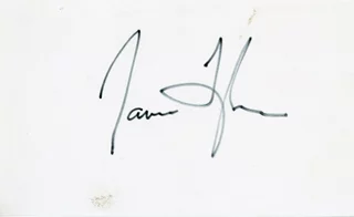 James Taylor autograph