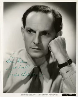 Joseph Schildkraut autograph