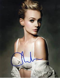 Carey Mulligan autograph