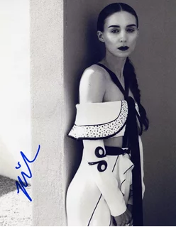 Rooney Mara autograph