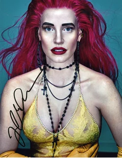 Jessica Chastain autograph