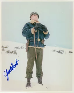 George C. Scott autograph