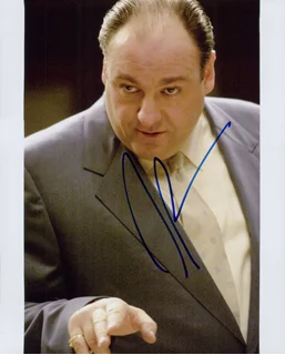 James Gandolfini autograph