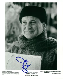 Joe Pesci autograph