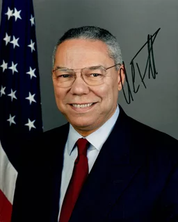 Colin Powell autograph