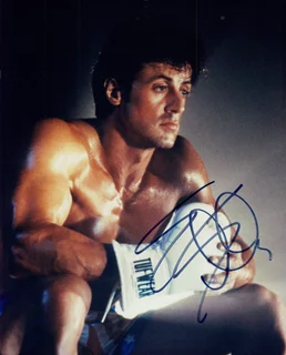Sylvester Stallone autograph