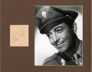 Robert Taylor autograph