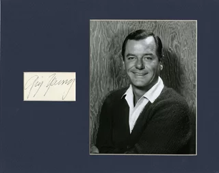Gig Young autograph