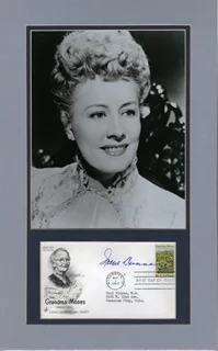 Irene Dunne autograph