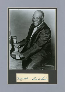 Count Basie autograph