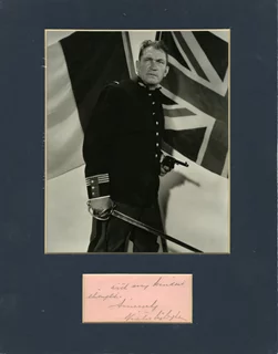 Victor McLaglen autograph