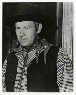 Roy Barcroft autograph